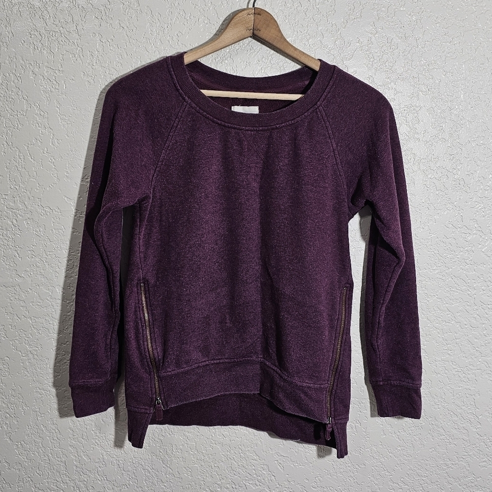 Ugg Morgan Purple Zippered Sweatshirt